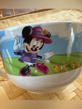 Mickey and Minnie White Ceramic Coffee Mug